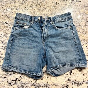 Zara Classic Blue Denim Shorts